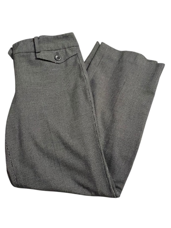 Ann Taylor Pants - ANN TAYLOR Lindsay Black & White Houndstooth Trousers Women’s Size 6